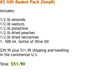 #2 Gift Basket Pack (Small) 